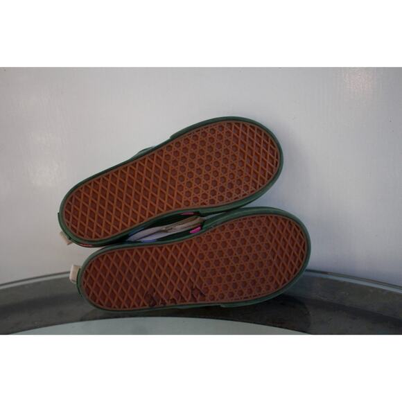 Vans Slip-On V Cado Avocado Tan Green Toddler Size 10 - Picture 9 of 10